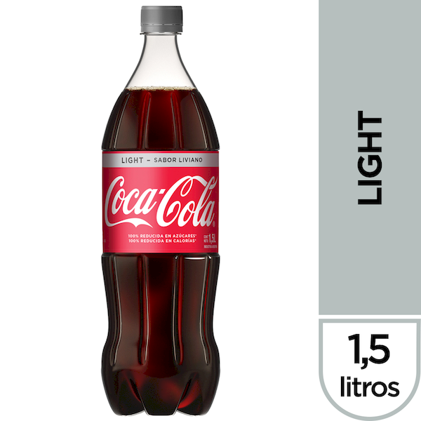Coca-Cola Light o Sin Azúcar 1.5 Litros